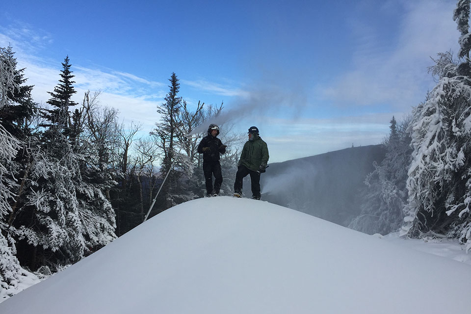 Snow making